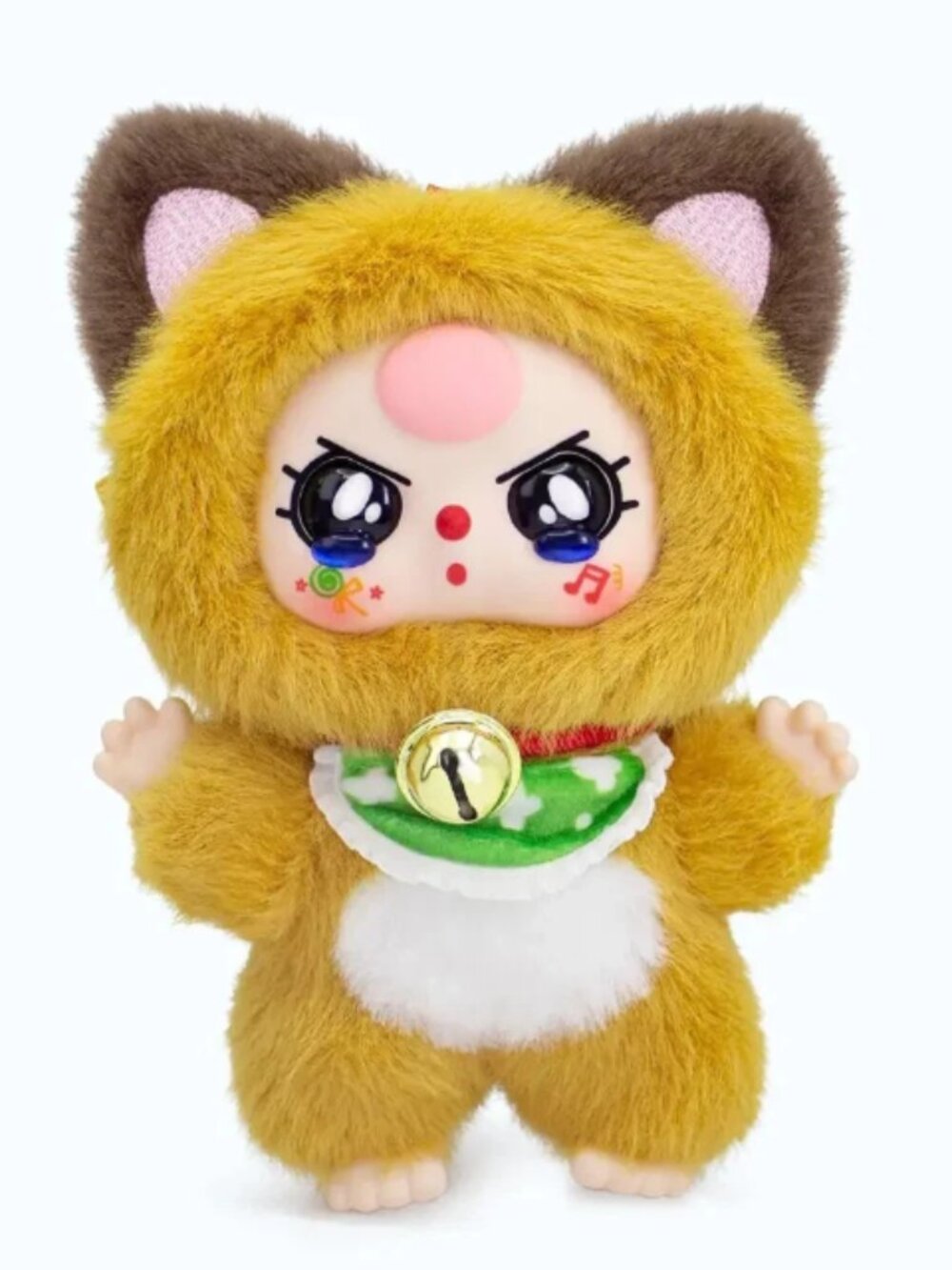 Baby Three "Billionaire Cat" Series Plush Pendant 'Luck'